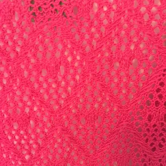 T/O Sweaters Pink Short Sleeve Sweater S - Picture 7 of 7